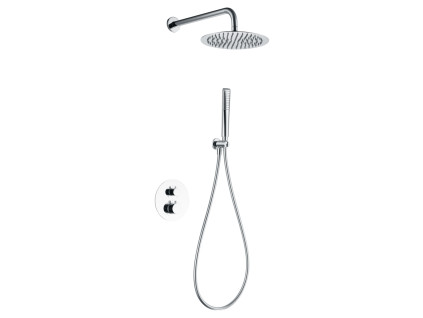 imex napoles termostaticky sprchovy podomitkovy set chrom