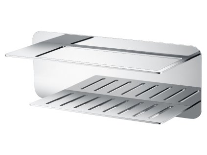 imex bethari policka do sprchy cerna matna ruzove zlato