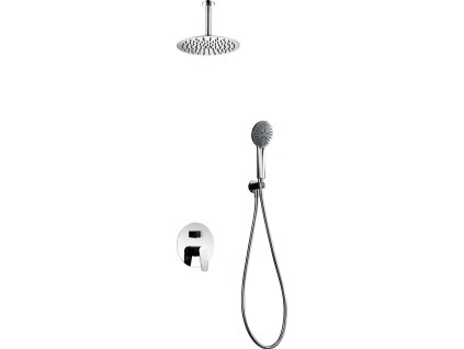 imex bruselas sprchovy podomitkovy set chrom