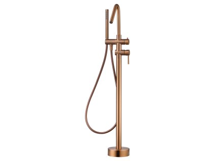 imex corcega volne stojici vanova baterie na podlahu kartacovane ruzove zlato