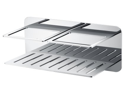 imex iman policka do sprchy kartacovany nikl