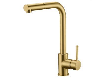 imex malta kuchynska baterie s vytahovaci sprskou kartacovane zlato