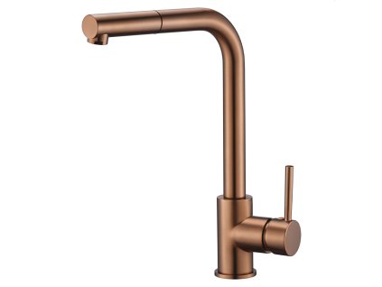 imex malta kuchynska baterie s vytahovaci sprskou kartacovane ruzove zlato