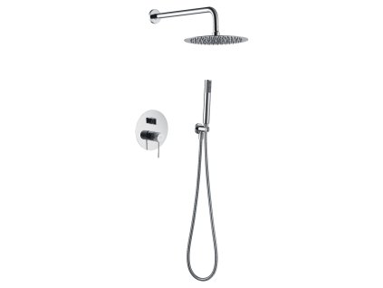 imex line sprchovy podomitkovy set chrom