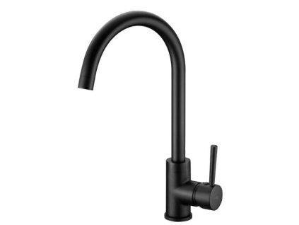 imex lyon kuchynska baterie stojankova cerna matna