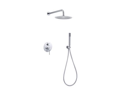 imex monza sprchovy podomitkovy set chrom