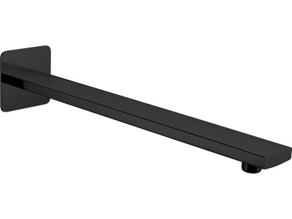 imex ovalne nastenne sprchove rameno cerna matna