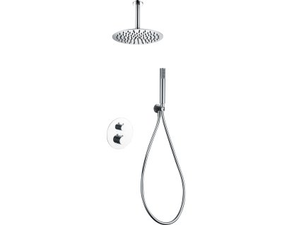 imex piamonte termostaticky sprchovy podomitkovy set chrom