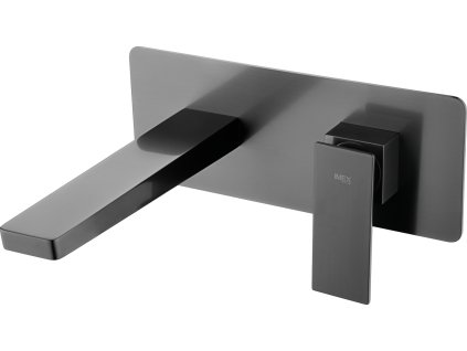 imex pisa podomitkova umyvadlova baterie black gun metal