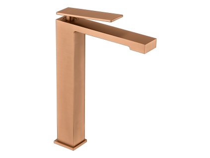 imex pisa umyvadlova baterie vysoka kartacovane ruzove zlato