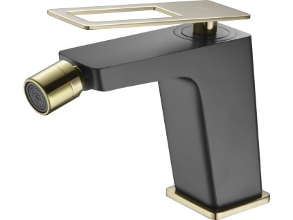 imex suecia bidetova baterie cerna matna zlato