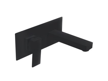 imex suiza podomitkova umyvadlova baterie cerna matna