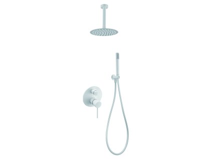 imex thalos sprchovy podomitkovy set bila matna