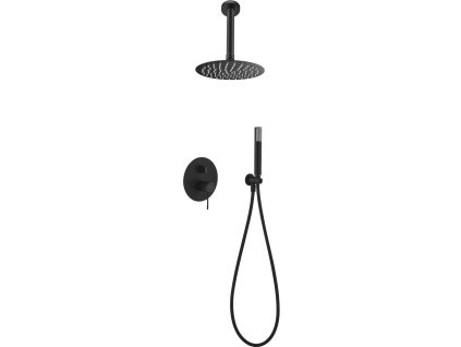 imex top sprchovy podomitkovy set cerna matna