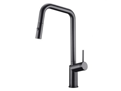 imex bonn kuchynska baterie s vytahovaci sprskou black gun metal