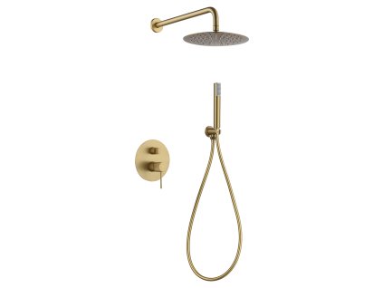 imex line sprchovy podomitkovy set kartacovane zlato