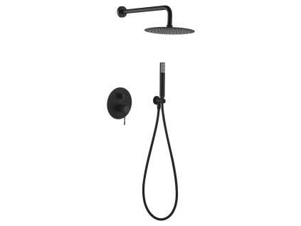 imex line sprchovy podomitkovy set cerna matna