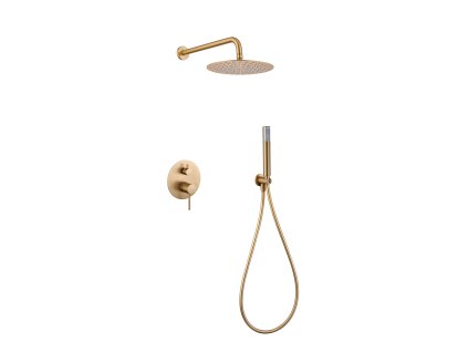 imex monza sprchovy podomitkovy set kartacovane zlato