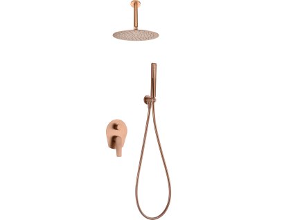 imex paros sprchovy podomitkovy set kartacovane ruzove zlato