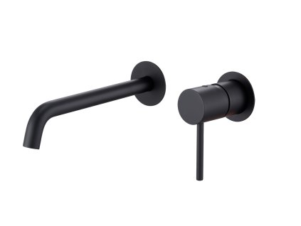 imex monza podomitkova umyvadlova baterie cerna matna