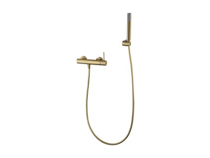 imex monza sprchova baterie set hadice drzak rucni sprcha kartacovane zlato