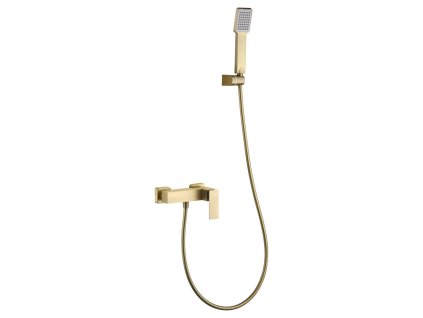 imex pisa sprchova baterie set hadice drzak rucni sprcha kartacovane zlato