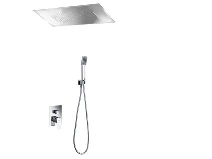 imex sumatra hlavovy sprchovy podomitkovy set s ramem chrom