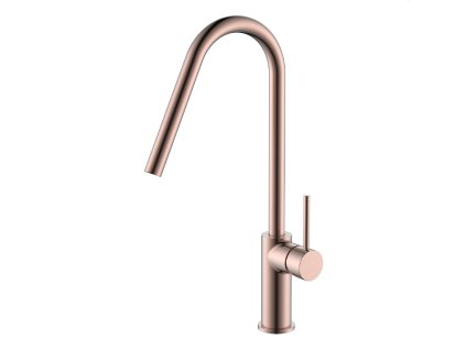 imex keria kuchynska baterie stojankova kartacovane ruzove zlato