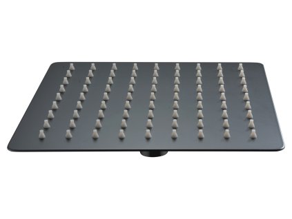 imex hranata hlavova sprcha 25x25 cerna matna