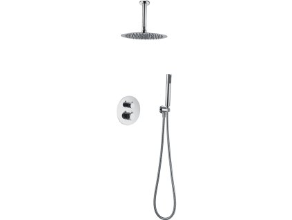 imex top termostaticky sprchovy podomitkovy set chrom