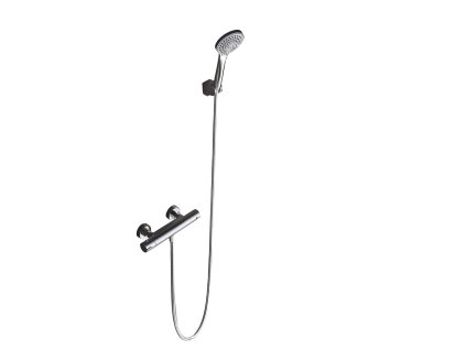 imex creta termostaticka sprchova baterie set hadice drzak rucni sprcha chrom