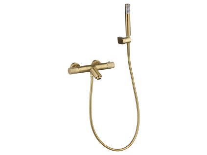imex line termostaticka vanova baterie set hadice drzak rucni sprcha kartacovane zlato