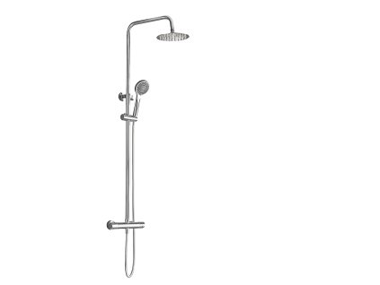 imex creta termostaticky dualni sprchovy system chrom