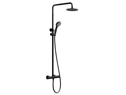 imex kent termostaticky dualni sprchovy system cerna matna