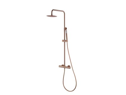 imex monza termostaticky dualni sprchovy system kartacovane ruzove zlato