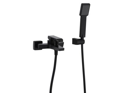 imex art vanova baterie set hadice drzak rucni sprcha cerna matna