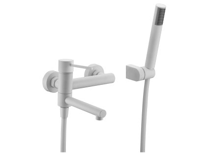 imex milos vanova baterie set hadice drzak rucni sprcha bila matna