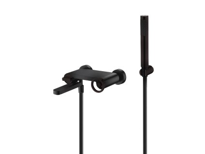 imex olimpo vanova baterie set hadice drzak rucni sprcha cerna matna