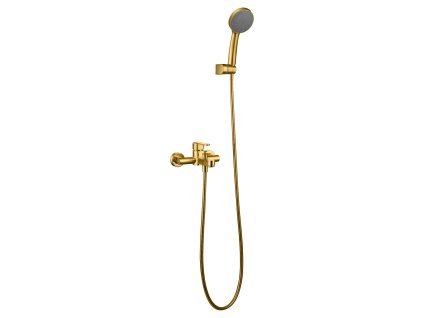 imex roma vanova baterie set hadice drzak rucni sprcha kartacovane zlato