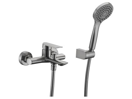 imex ural vanova baterie set hadice drzak rucni sprcha kartacovany nikl