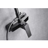 imex art dualni sprchovy system black gun metal