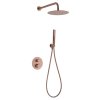 imex napoles termostaticky sprchovy podomitkovy set kartacovane ruzove zlato