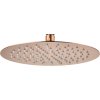 imex obla hlavova sprcha o20 cm kartacovane ruzove zlato