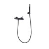 imex monza sprchova baterie set hadice drzak rucni sprcha cerna matna