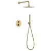 imex monza termostaticky sprchovy podomitkovy set kartacovane zlato