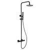 imex napoles termostaticky dualni sprchovy system cerna matna