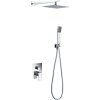 imex dublin sprchovy podomitkovy set chrom