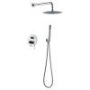 imex line sprchovy podomitkovy set chrom