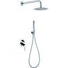 imex milos sprchovy podomitkovy set chrom