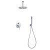 imex tivoli sprchovy podomitkovy set chrom